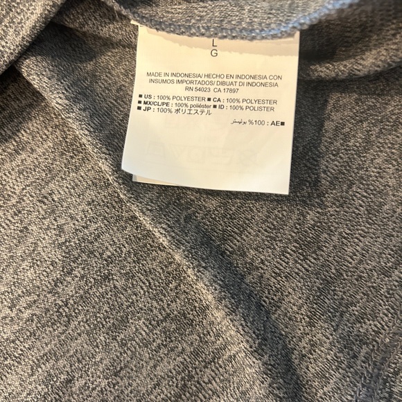 Old Navy Active Hoodie Womens Large Gray Long Sleeve - Picture 9 of 13